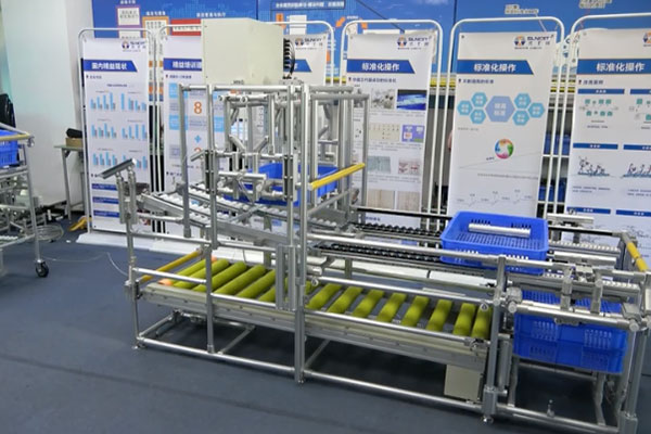 【精益LCIA275】自動(dòng)空箱堆垛、滿(mǎn)箱減垛機(jī)構(gòu)