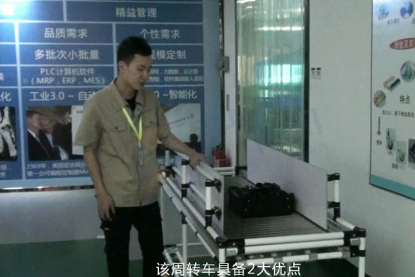 【精益LCIA127】低成本滾筒周轉車