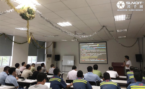 興千田授課國內新型管道行業(yè)某龍頭企業(yè)