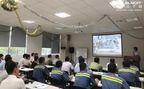 興千田授課國內新型管道行業(yè)某龍頭企業(yè)