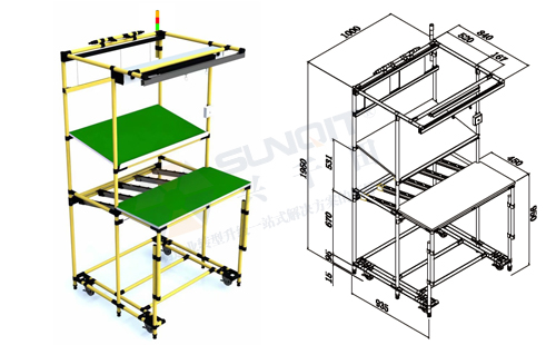 精益管工作臺(tái)設(shè)計(jì)原理是什么？