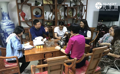 【惠企微服務(wù)】福城街道辦走訪興千田集團