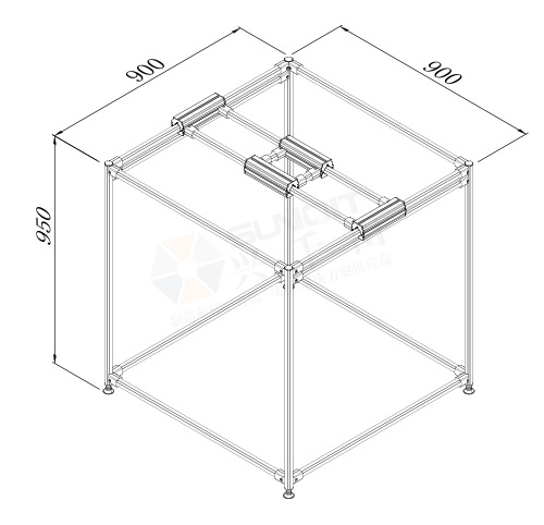 XY工作臺(tái)圖紙 XY工作臺(tái)圖紙