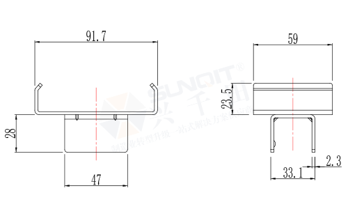 85鈑金過(guò)橋高接頭
