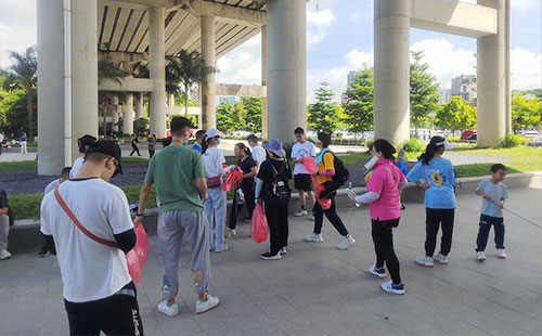 陽(yáng)臺(tái)山愛(ài)護(hù)環(huán)境公益活動(dòng)