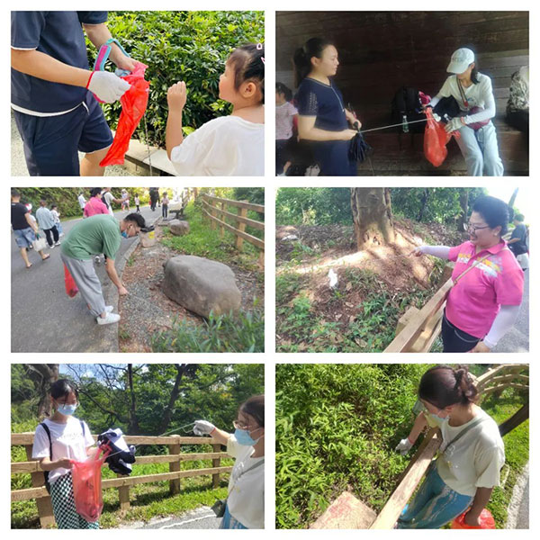 陽(yáng)臺(tái)山愛(ài)護(hù)環(huán)境公益活動(dòng)