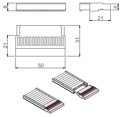 超薄型流利條封蓋