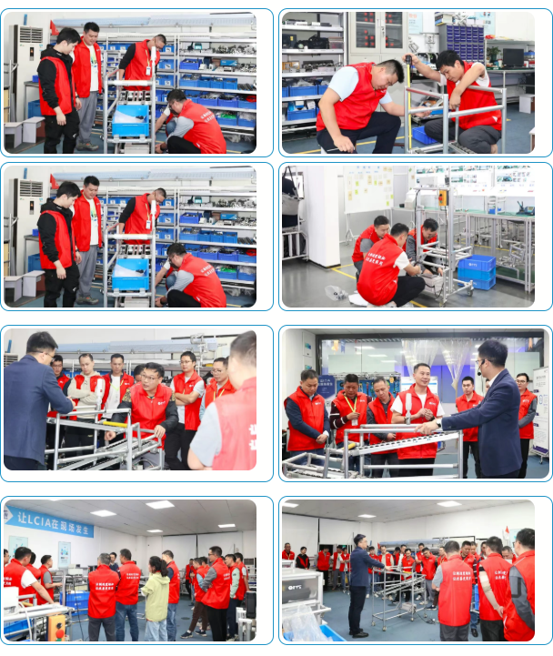 第196屆低成本智能自働化技能實(shí)操班落幕7